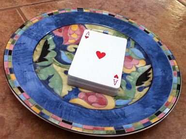 Deck of Cards serving size
