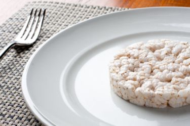 rice cake on plate